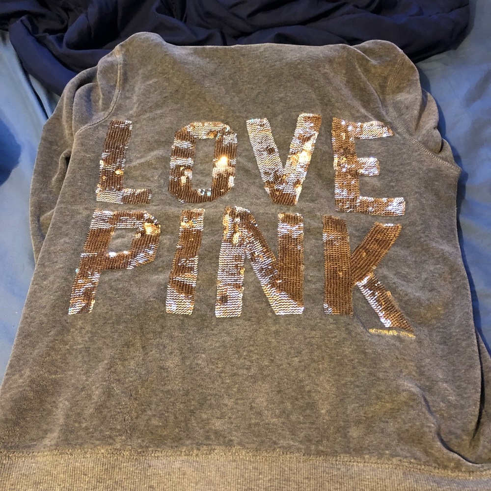 Velour vs pink sequin jacket
